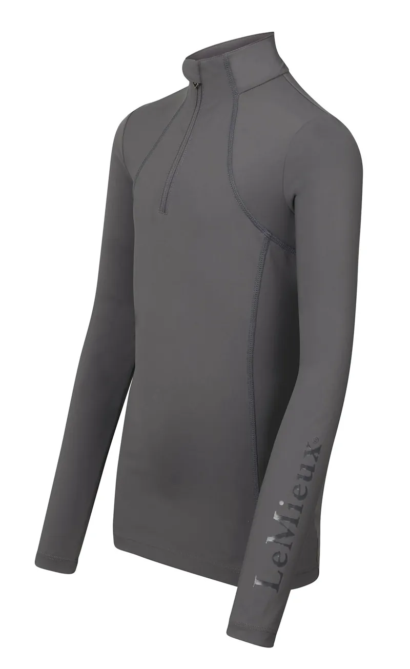 LeMieux Young Rider Base Layer in Slate Grey-4